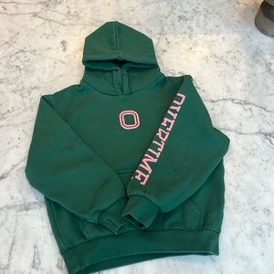 Overtime Classic Hoodie, Youth Small, Kelly Green